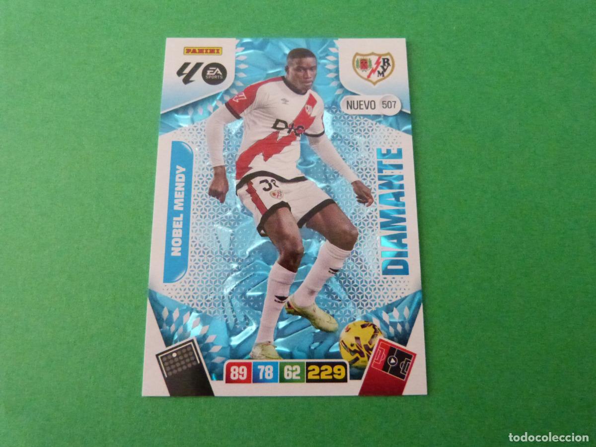 Football Stickers: TRADING CARD FUTBOL NOBEL MENDY RAYO VALLECANO N&ordm; 507 LIGA ADRENALYN XL 2025-2026/25-26