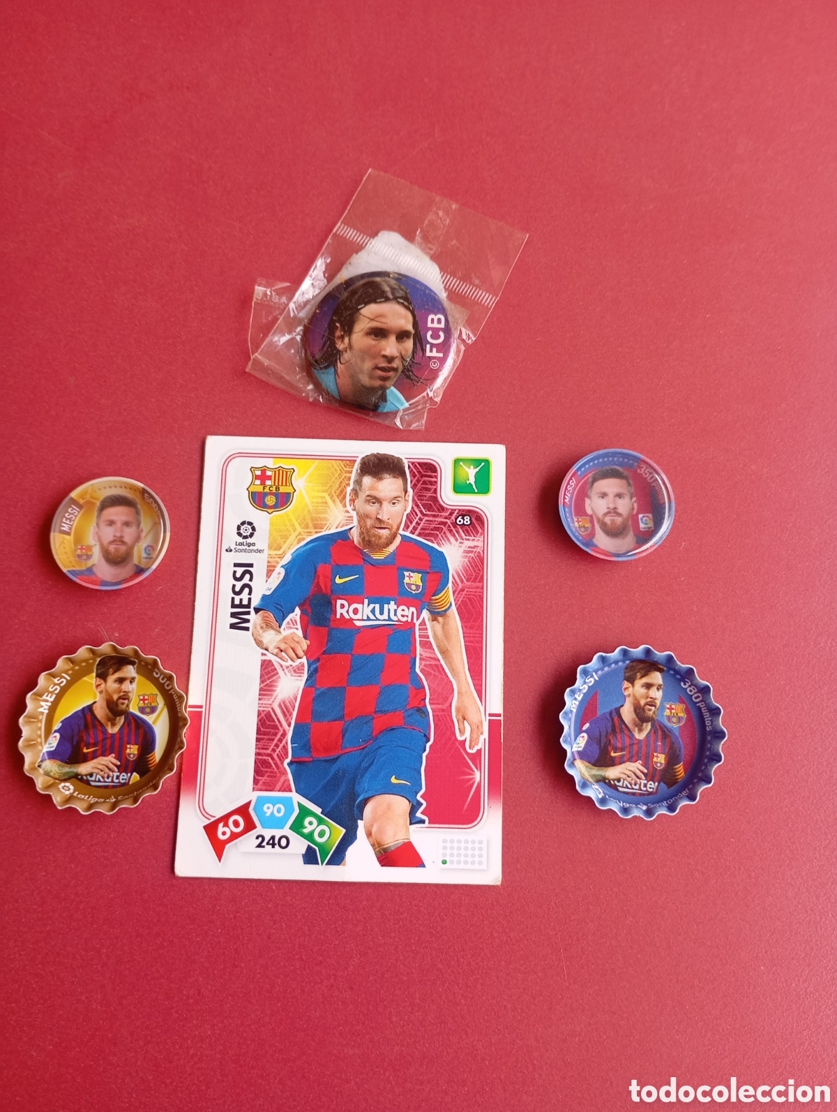 Football Stickers: Lote Lionel Messi FC Barcelona