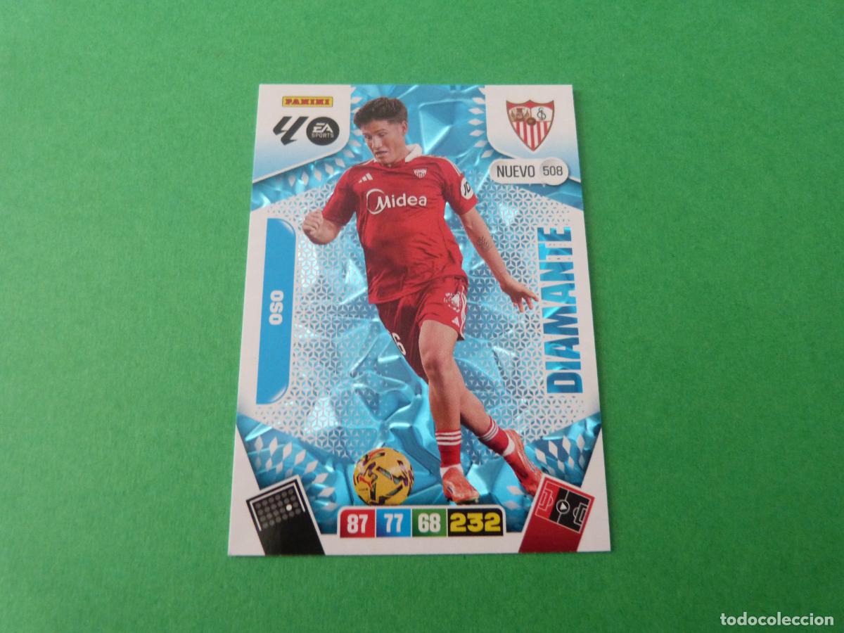 Football Stickers: TRADING CARD FUTBOL OSO SEVILLA F.C. N&ordm; 508 LIGA ADRENALYN XL 2025-2026/25-26