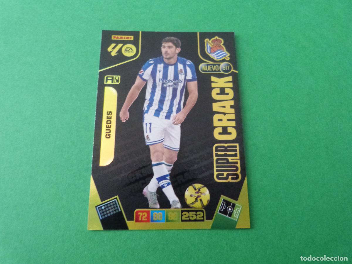 Cromos de F&uacute;tbol: TRADING CARD FUTBOL GUEDES REAL SOCIEDAD N&ordm; 517 LIGA ADRENALYN XL 2025-2026/25-26