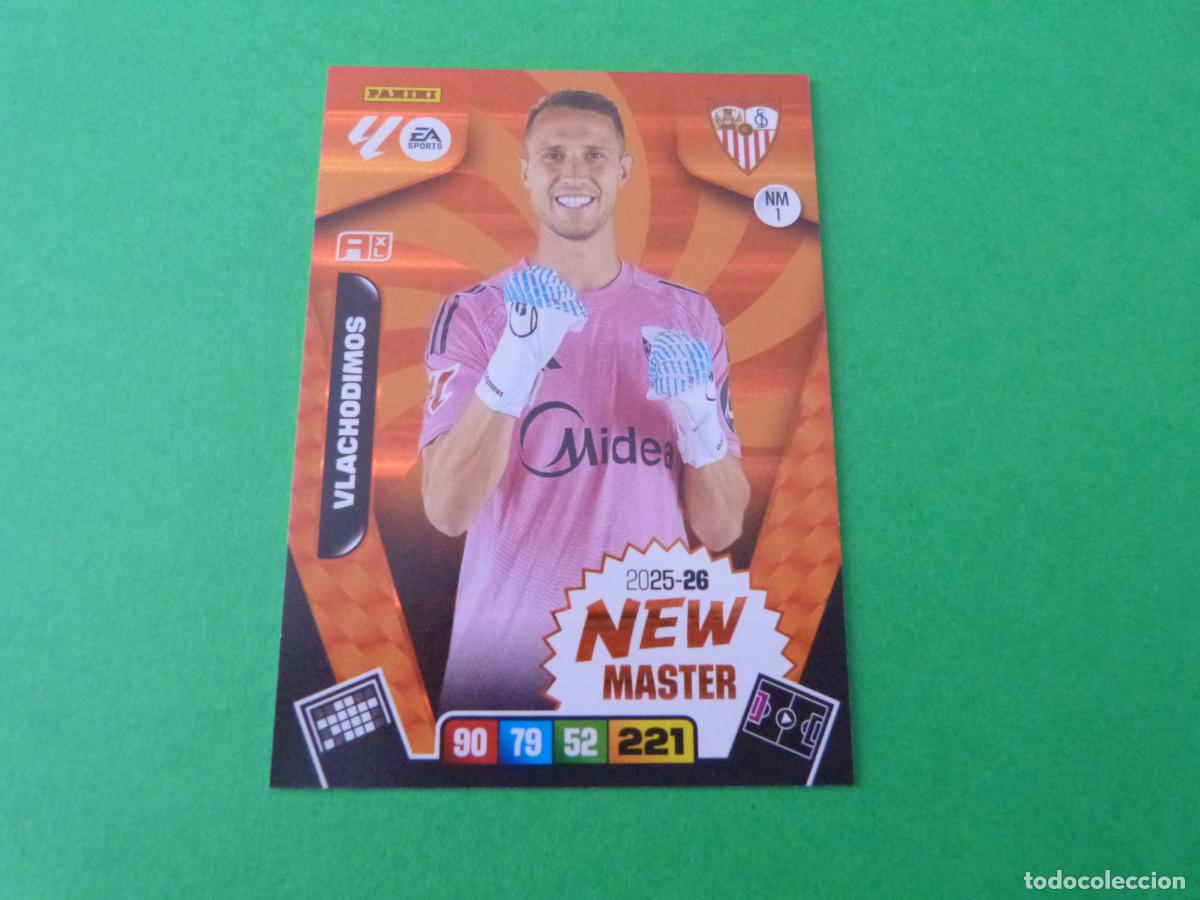 Cromos de F&uacute;tbol: TRADING CARD FUTBOL VLACHODIMOS SEVILLA F.C. N&ordm; NM 1 LIGA ADRENALYN XL 2025-2026/25-26