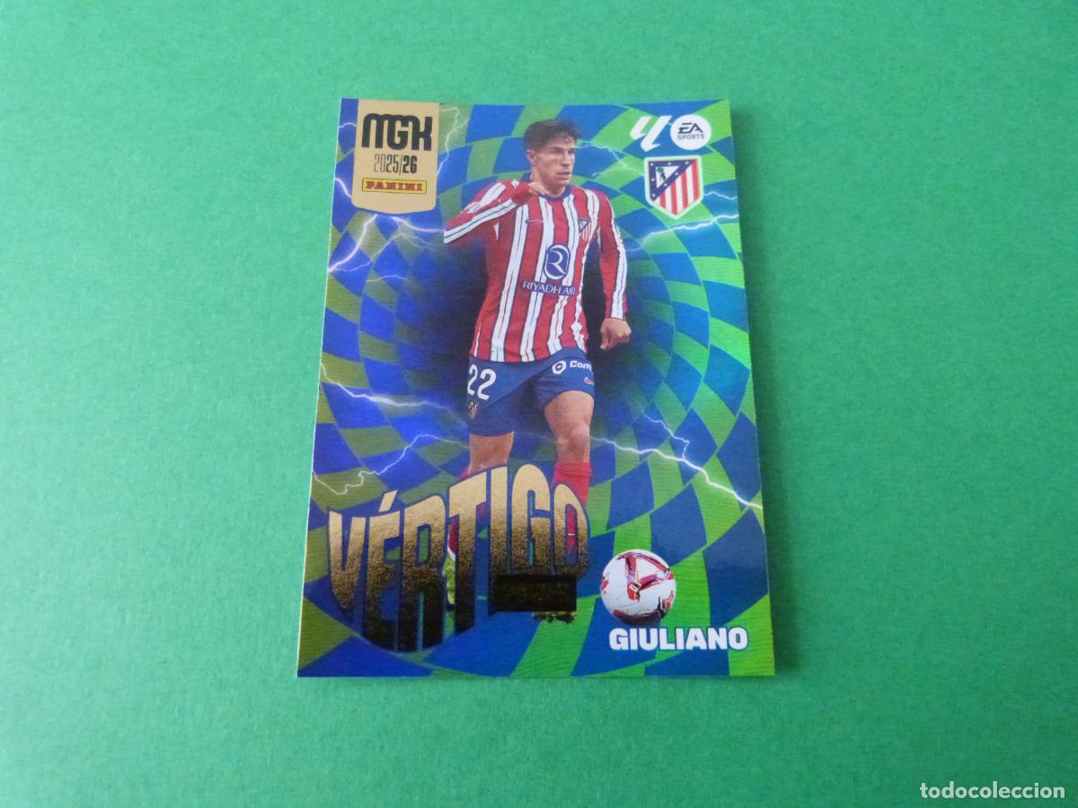 Cartes &agrave; collectionner de Football: TRADING CARD FUTBOL GIULIANO ATLETICO DE MADRID N&ordm; P 383 LIGA MEGACRACKS 2025-2026/25-26