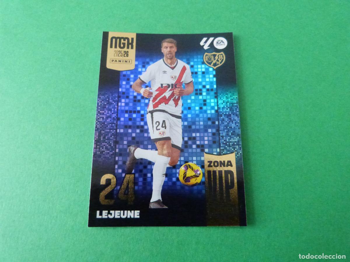 Cartes &agrave; collectionner de Football: TRADING CARD FUTBOL LEJEUNE RAYO VALLECANO N&ordm; P 400 LIGA MEGACRACKS 2025-2026/25-26