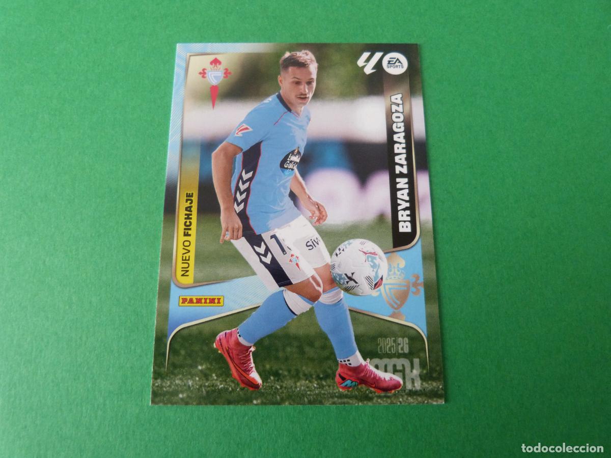 Cromos de F&uacute;tbol: TRADING CARD FUTBOL BRYAN ZARAGOZA CELTA DE VIGO N&ordm; 471 LIGA MEGACRACKS 2025-2026/25-26