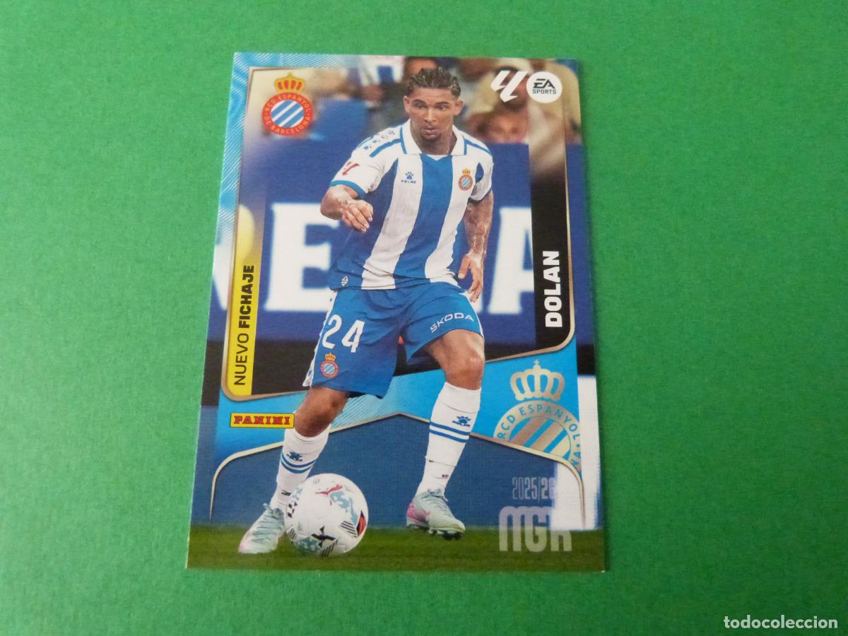 Cromos de F&uacute;tbol: TRADING CARD FUTBOL DOLAN R.C.D. ESPA&Ntilde;OL-ESPANYOL N&ordm; 465 LIGA MEGACRACKS 2025-2026/25-26