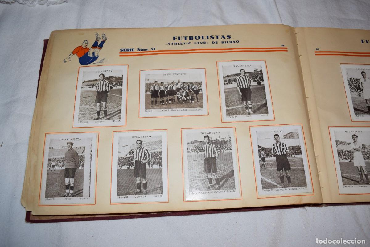 Cromos de F&uacute;tbol: ALB&Uacute;M del CUP&Oacute;N PENINSULAR Tomo I - A&ntilde;o 1932 / Completo, Equipos FUTBOL y otros temas variados...