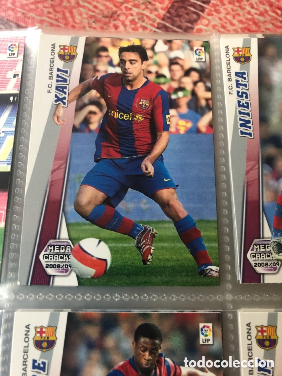 Cromos de F&uacute;tbol: Megacracks 2008 2009 Xavi 65 Barcelona