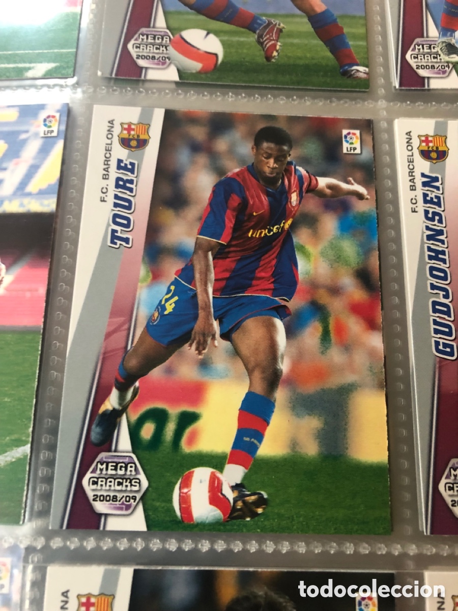 Cromos de F&uacute;tbol: Megacracks 2008 2009 toure 68 Barcelona