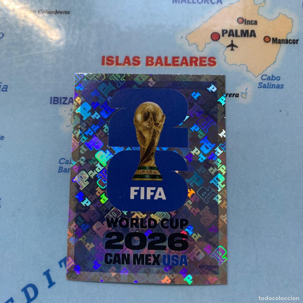 Cromos de Futebol: Logo n&uacute;mero FCW8 cromo panini Mundial Fifa World Cup 2026