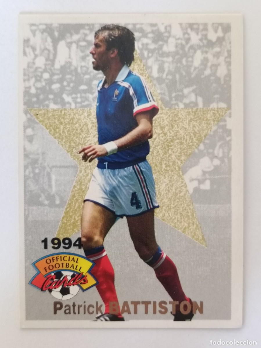 Cromos de Futebol: #4 PATRICK BATTISTON (FRANCIA) FOOTBALL CARD 1993/1994 PANINI