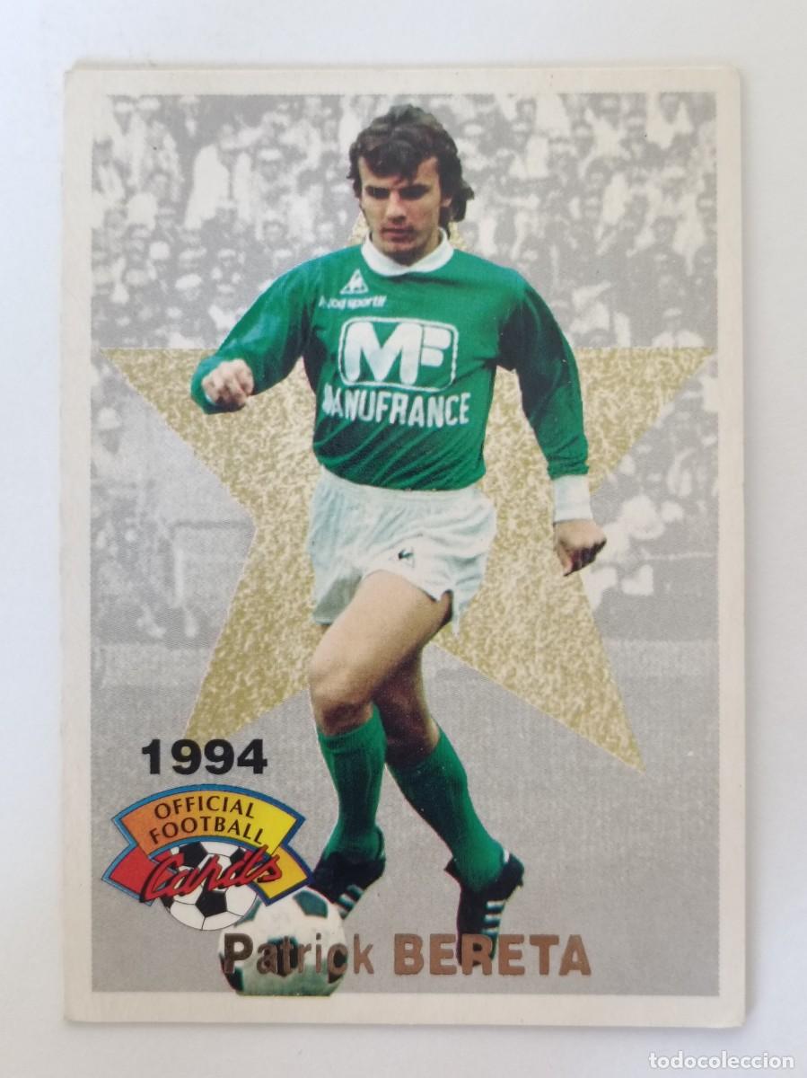 Cartes &agrave; collectionner de Football: #5 PATRICK BERETA (SAINT-ETIENNE) FOOTBALL CARD 1993/1994 PANINI