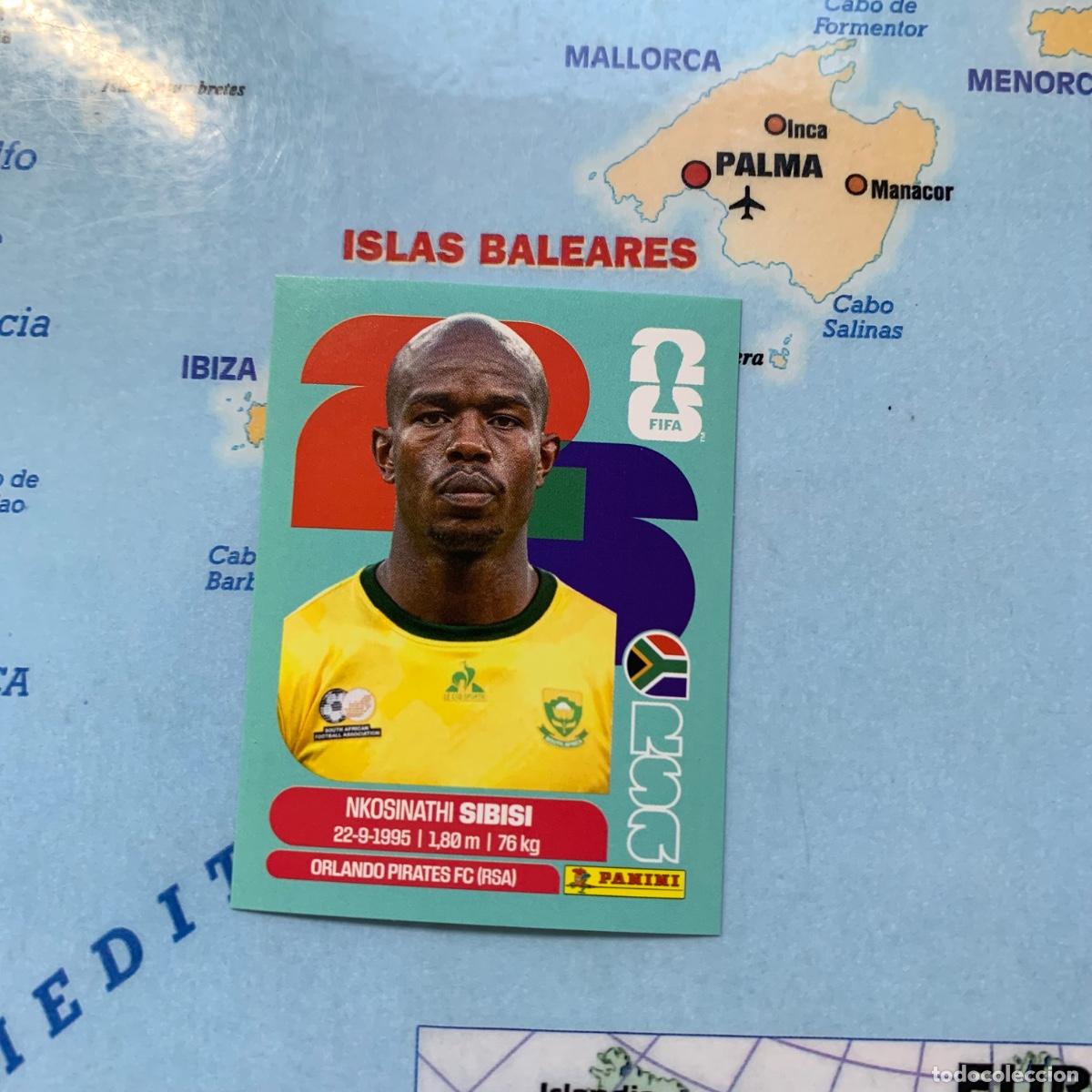 Cartes &agrave; collectionner de Football: Sud&aacute;frica numero 10 cromo panini Mundial Fifa World Cup 2026