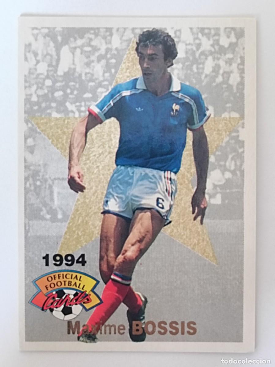 Cromos de F&uacute;tbol: #7 MAXIME BOSSIS (FRANCIA) FOOTBALL CARD 1993/1994 PANINI