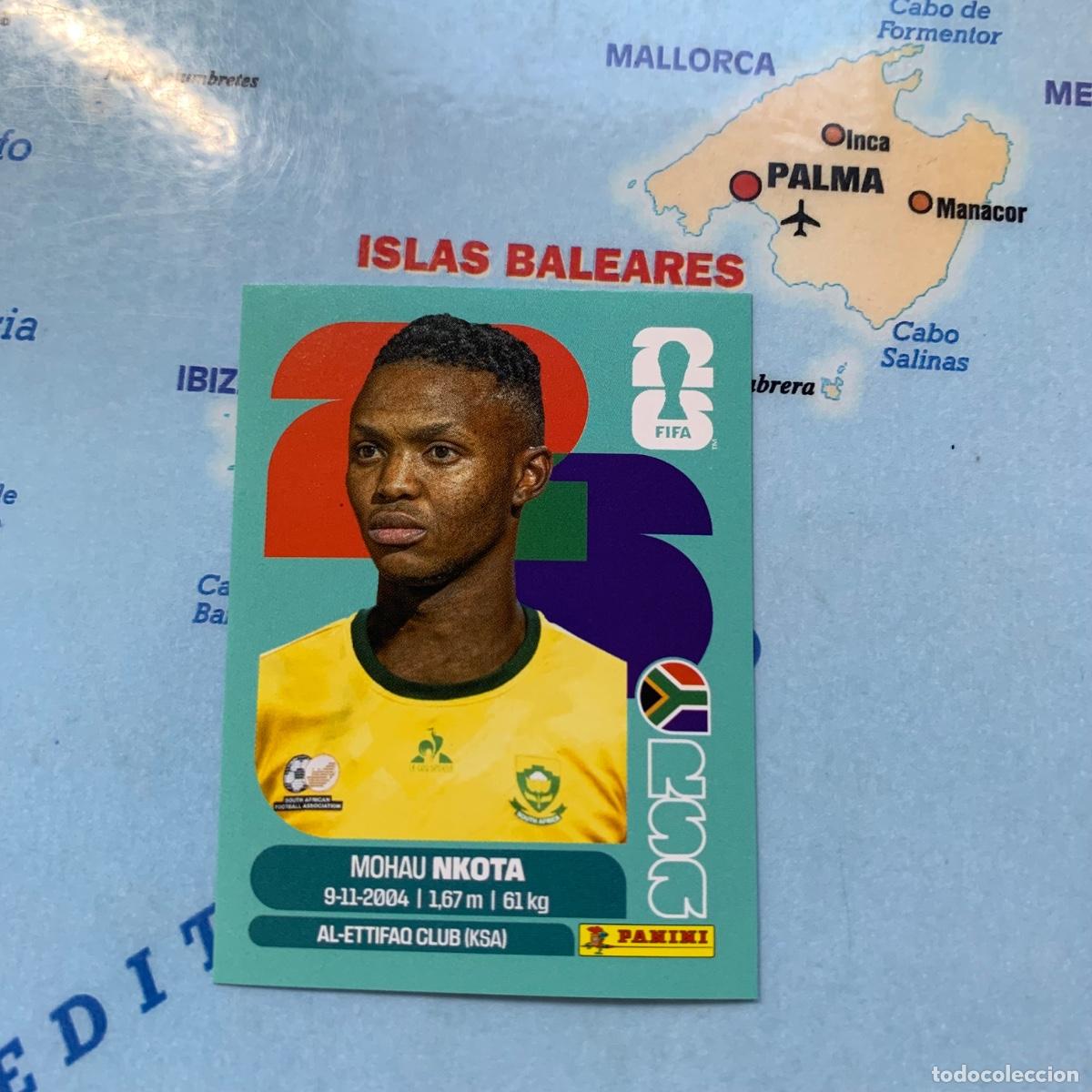 Cromos de F&uacute;tbol: Sud&aacute;frica numero 19 cromo panini Mundial Fifa World Cup 2026