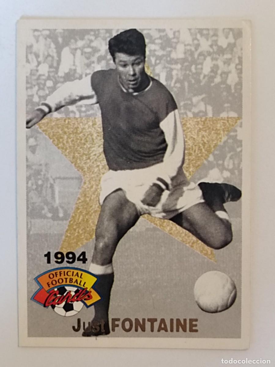 Cromos de F&uacute;tbol: #9 JUST FONTAINE (FRANCIA) FOOTBALL CARD 1993/1994 PANINI