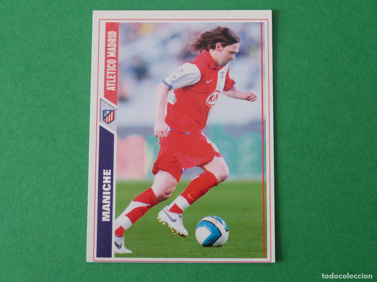 Cromos de F&uacute;tbol: TRADING CARD FUTBOL MANICHE ATLETICO DE MADRID N&ordm; 178 FICHAS LIGA MUNDICROMO 2007-2008/07-08