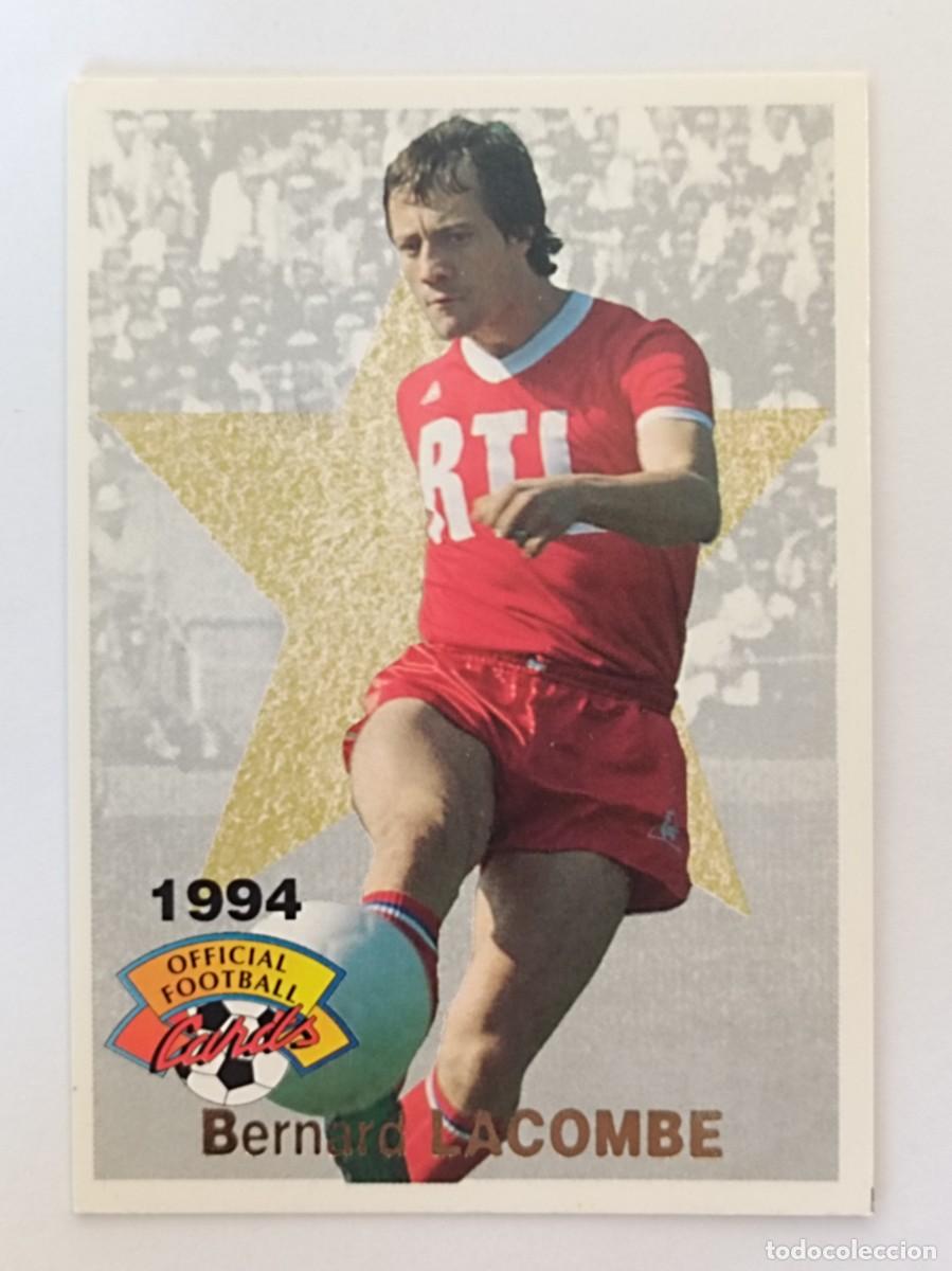 Cromos de F&uacute;tbol: #12 BERNARD LACOMBE (OLYMPIQUE LYON) FOOTBALL CARD 1993/1994 PANINI