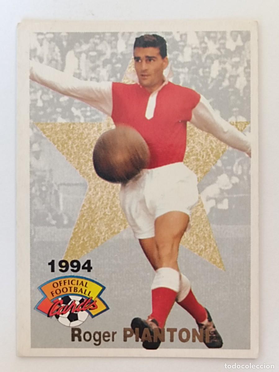 Cromos de F&uacute;tbol: #15 ROGER PIANTONI (STADE REIMS) FOOTBALL CARD 1993/1994 PANINI