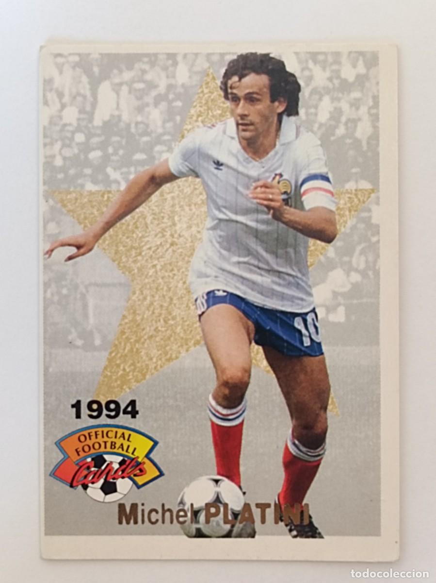 Cromos de F&uacute;tbol: #16 MICHEL PLATINI (FRANCIA) FOOTBALL CARD 1993/1994 PANINI