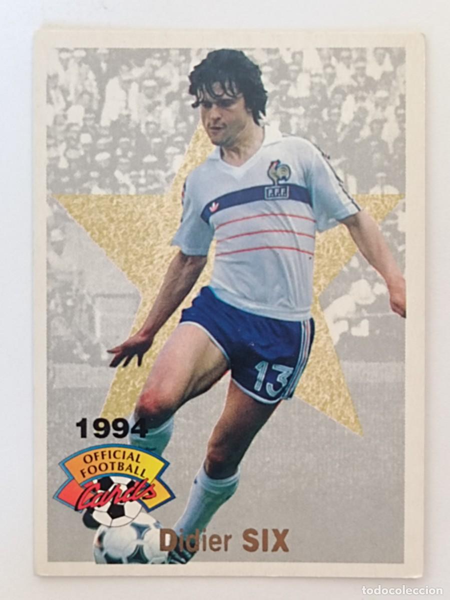 Cromos de F&uacute;tbol: #19 DIDIER SIX (FRANCIA) FOOTBALL CARD 1993/1994 PANINI