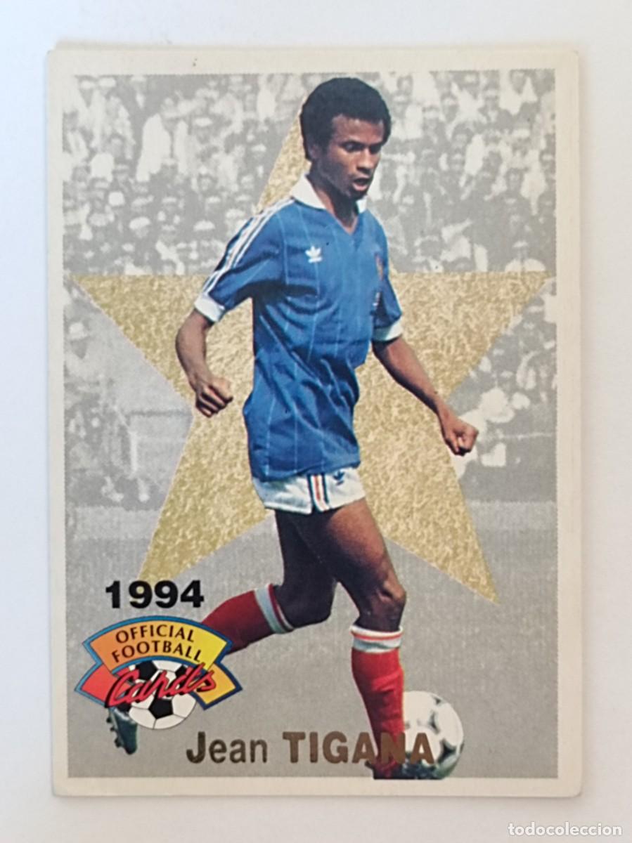 Cromos de F&uacute;tbol: #20 JEAN TIGANA (FRANCIA) FOOTBALL CARD 1993/1994 PANINI