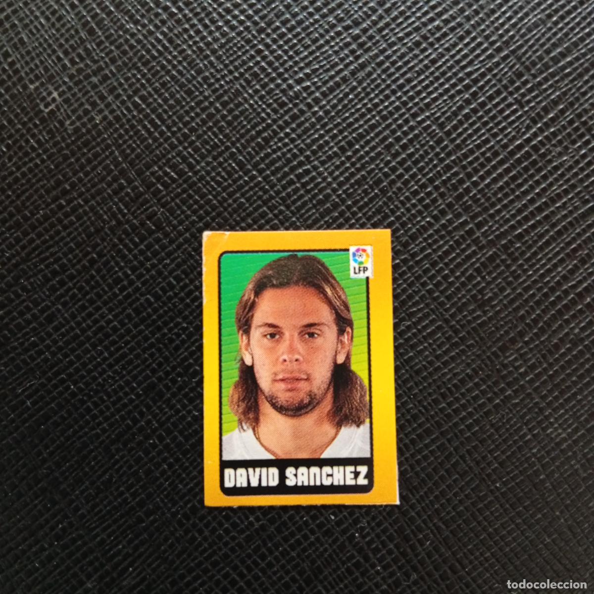 Cromos de F&uacute;tbol: 9 DAVID SANCHEZ ALBACETE CHICLE LIGA CRACKS 2004 CROMO 04 - SIN PEGAR - A129 PG19