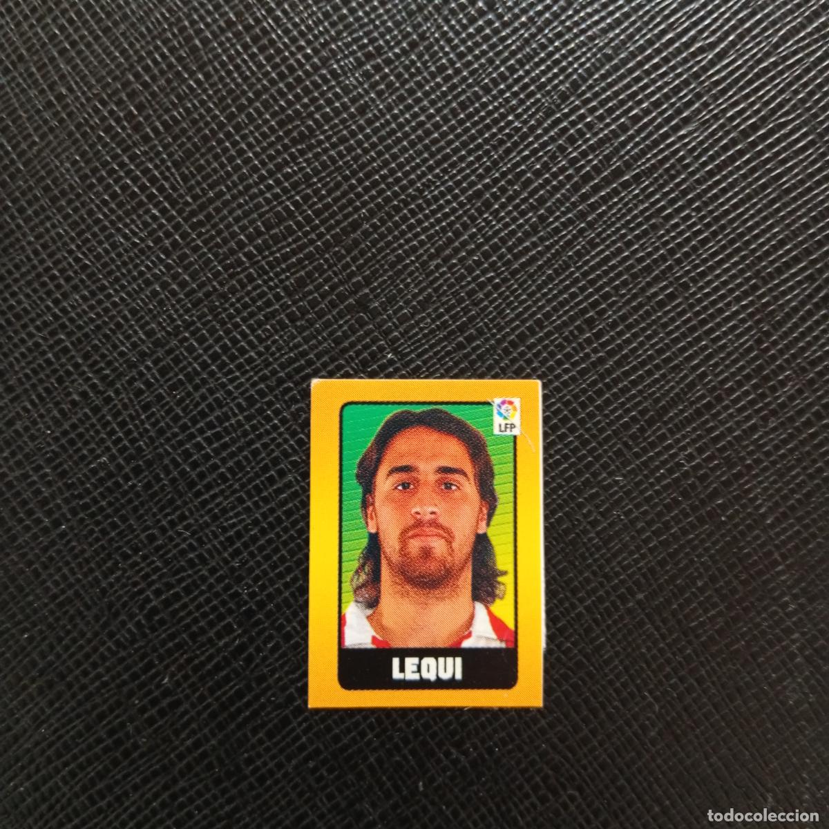 Cromos de F&uacute;tbol: 33 LEQUI AT MADRID CHICLE LIGA CRACKS 2004 CROMO 04 - SIN PEGAR - A129 PG37