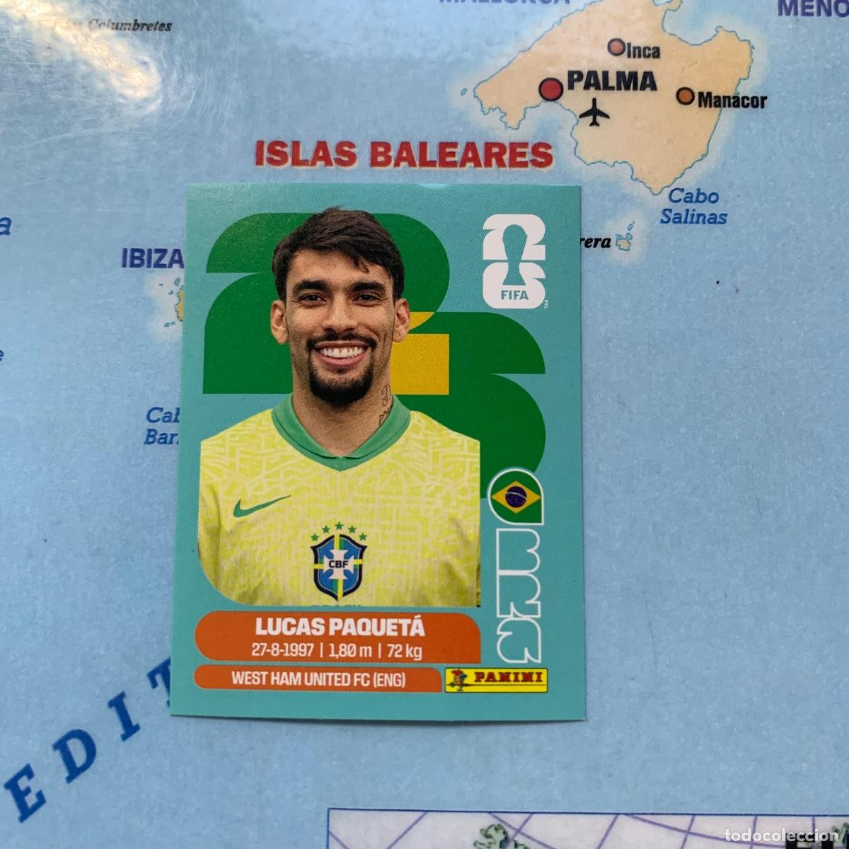 Cromos de F&uacute;tbol: Brasil numero 9 cromo panini Mundial Fifa World Cup 2026
