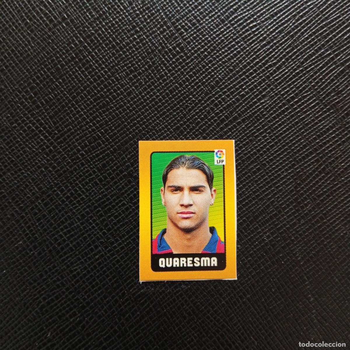 Cromos de F&uacute;tbol: 55 QUARESMA BARCELONA CHICLE LIGA CRACKS 2004 CROMO 04 - SIN PEGAR - A129 PG64