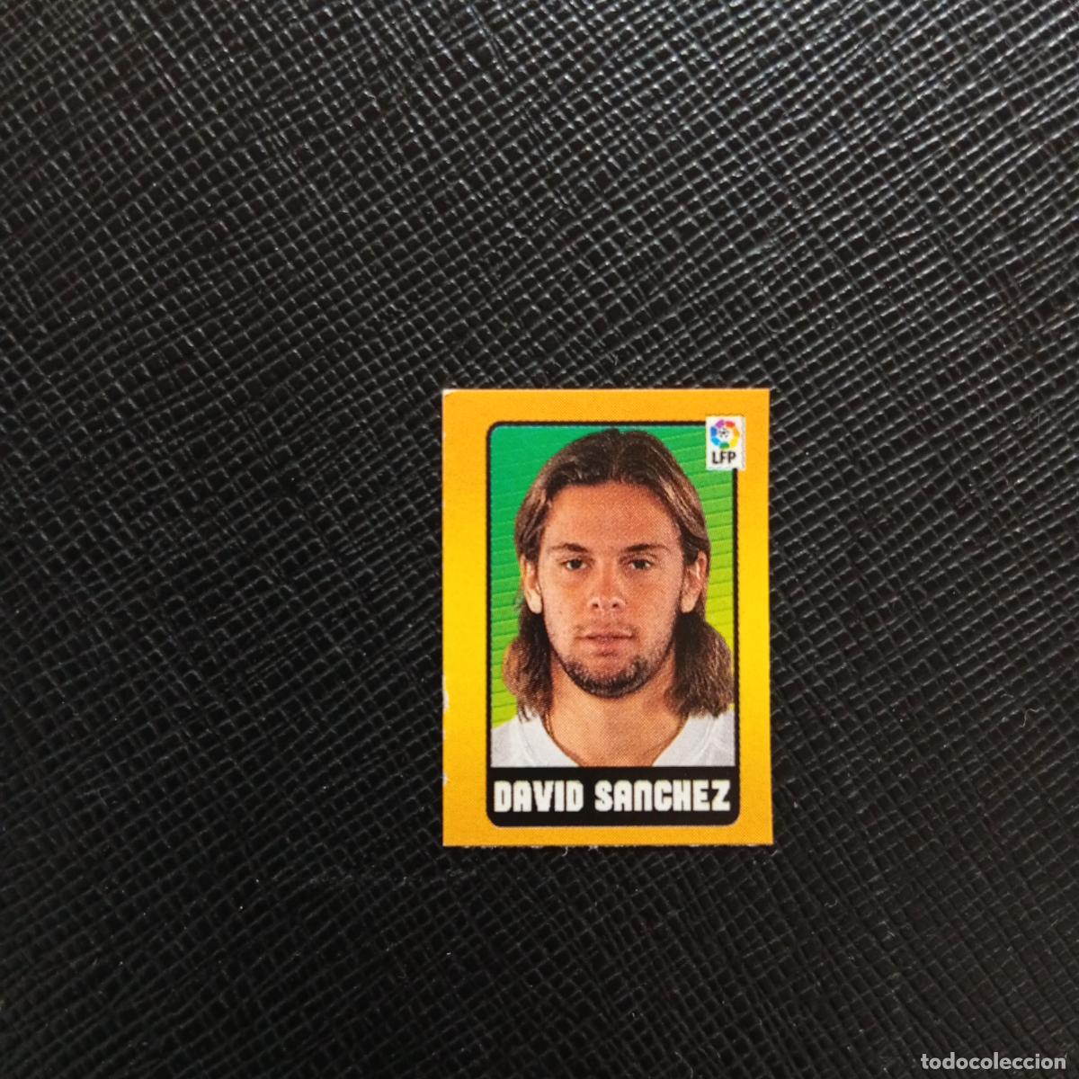 Cromos de F&uacute;tbol: 9 DAVID SANCHEZ ALBACETE CHICLE LIGA CRACKS 2004 CROMO 04 - SIN PEGAR - A129 PG73