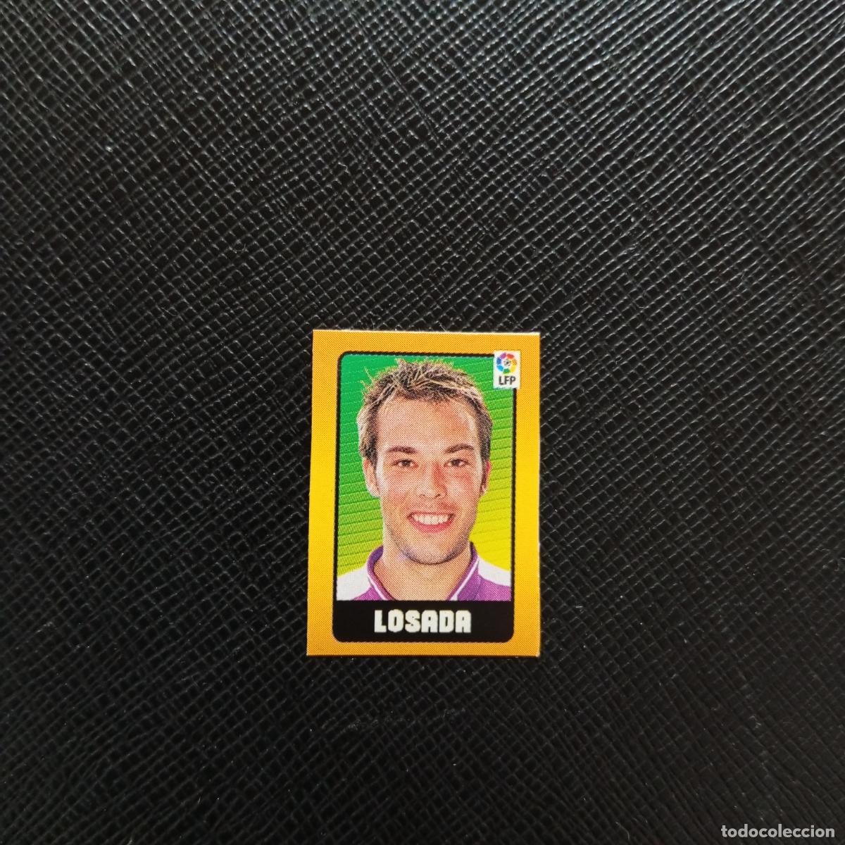Cromos de F&uacute;tbol: 270 LOSADA VALLADOLID CHICLE LIGA CRACKS 2004 CROMO 04 - SIN PEGAR - A129 PG82