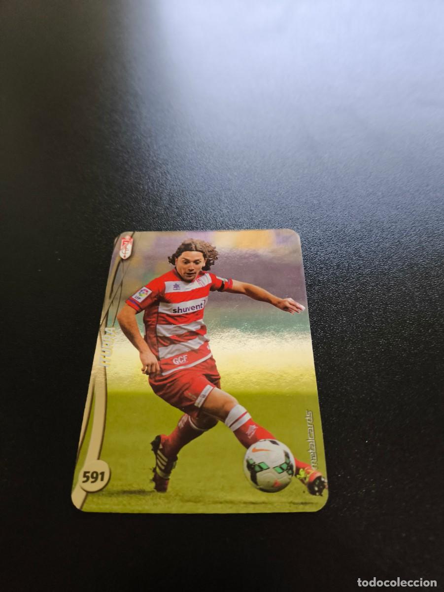 Cromos de F&uacute;tbol: 591 ITURRA GRANADA BRILLO LISO PLATA MUNDICROMO LIGA 2014 2015 14 15 NO PANINI ESTE