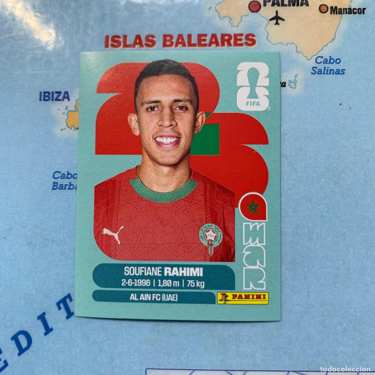 Cromos de F&uacute;tbol: Marruecos n&uacute;mero 18 cromo panini Mundial Fifa World Cup 2026