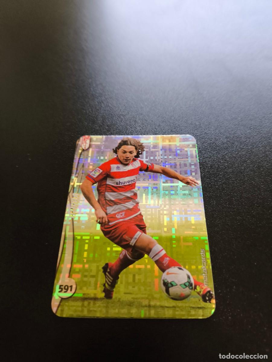 Cromos de F&uacute;tbol: 591 ITURRA GRANADA BRILLO TETRIS PLATA MUNDICROMO LIGA 2014 2015 14 15 NO PANINI ESTE