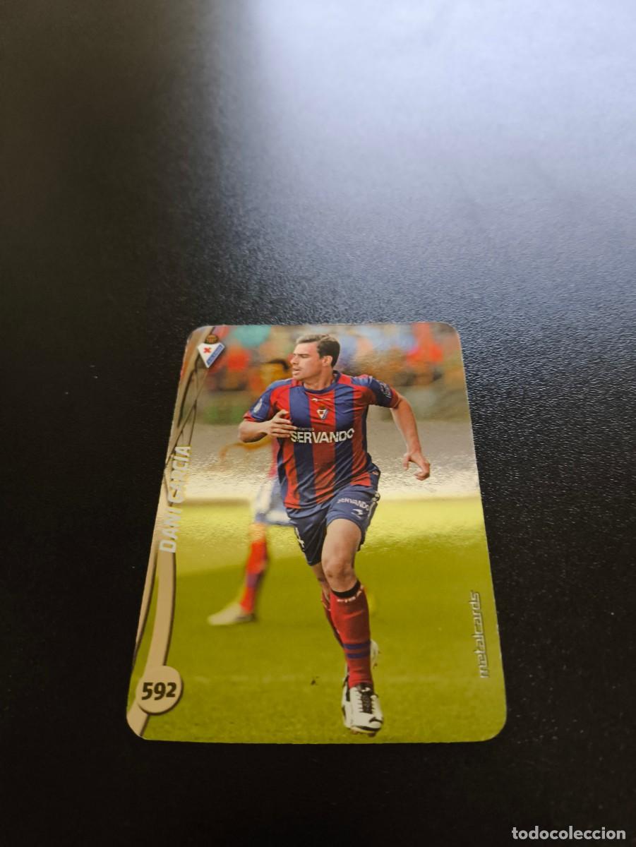 Cromos de F&uacute;tbol: 592 DANI GARCIA EIBAR BRILLO LISO PLATA MUNDICROMO LIGA 2014 2015 14 15 NO PANINI ESTE
