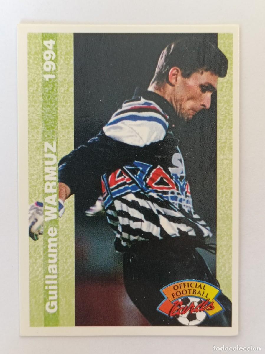 Cromos de F&uacute;tbol: #25 GUILLAUME WARMUZ (LENS) FOOTBALL CARD 1993/1994 PANINI