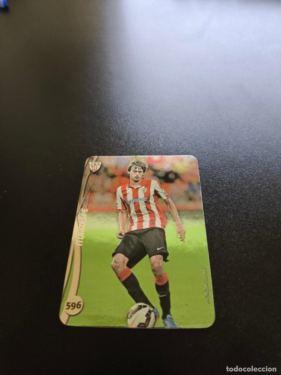 Figurine di Calcio: 596 ITURRASPE ATHLETIC DE BILBAO BRILLO LISO PLATA MUNDICROMO LIGA 2014 2015 14 15 NO PANINI ESTE