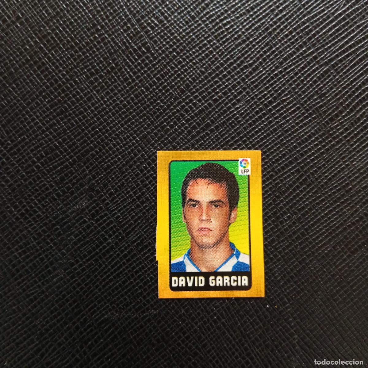 Cromos de F&uacute;tbol: 111 DAVID GARCIA ESPA&Ntilde;OL CHICLE LIGA CRACKS 2004 CROMO 04 - SIN PEGAR - A129 PG298