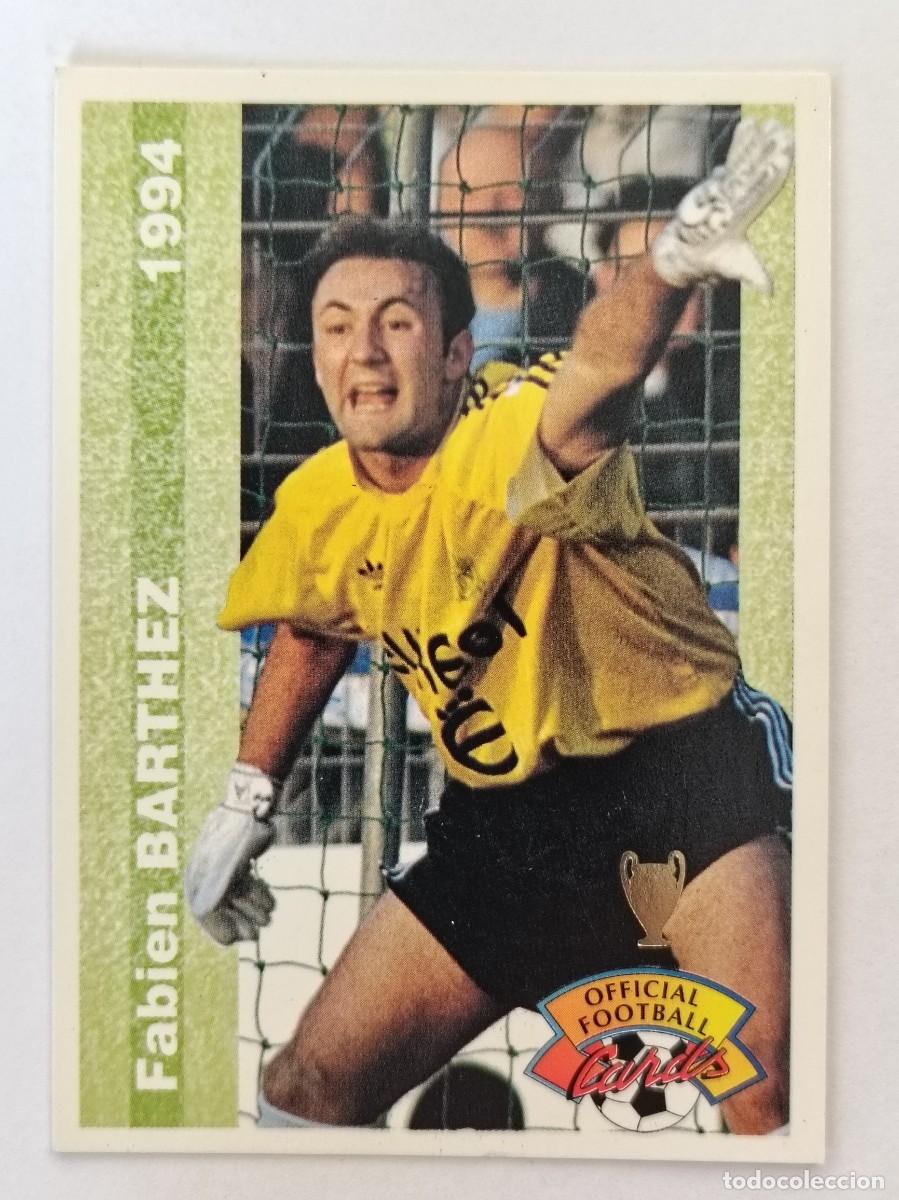 Cromos de F&uacute;tbol: #28 FABIEN BARTHEZ (OLYMPIQUE MARSELLA) FOOTBALL CARD 1993/1994 PANINI