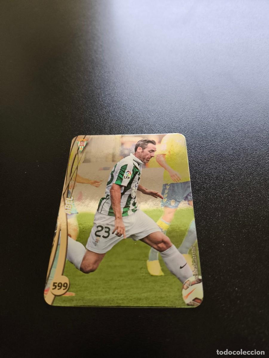 Cromos de F&uacute;tbol: 599 ABEL CORDOBA BRILLO LISO PLATA MUNDICROMO LIGA 2014 2015 14 15 NO PANINI ESTE