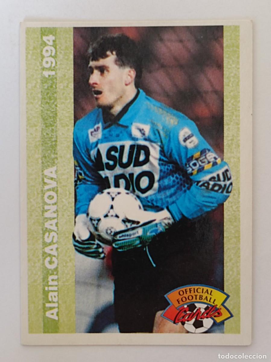 Cromos de F&uacute;tbol: #29 ALAIN CASANOVA (TOULOUSE) FOOTBALL CARD 1993/1994 PANINI