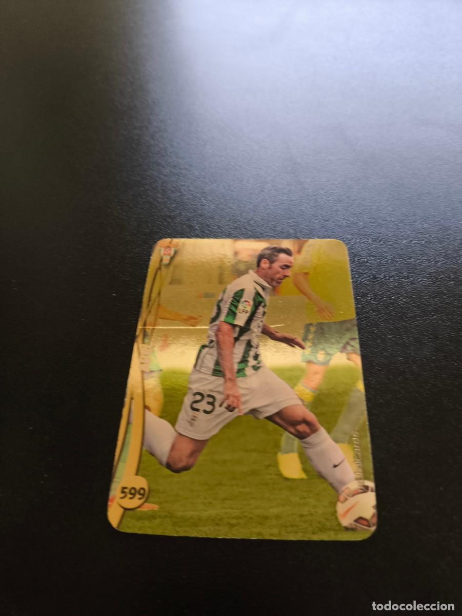 Cromos de F&uacute;tbol: 599 ABEL CORDOBA BRILLO LISO DORADO MUNDICROMO LIGA 2014 2015 14 15 NO PANINI ESTE