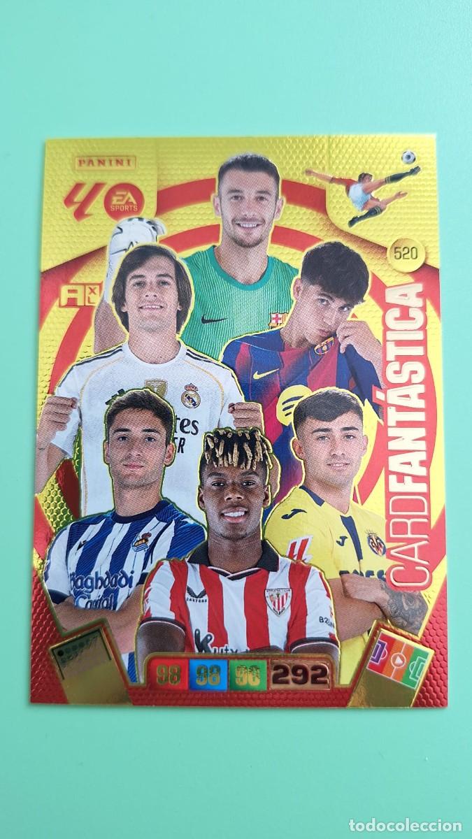 Cromos de F&uacute;tbol: CROMO DE FUTBOL ADRENALYN XL CARD FANTASTICA 520 25 26 2025 2026