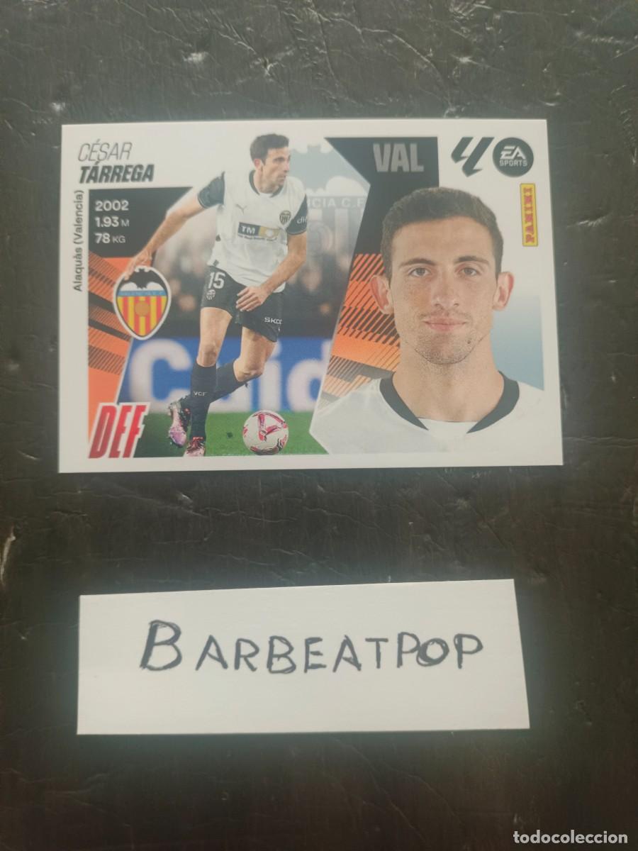 Cromos de F&uacute;tbol: CROMO LIGA ESTE PANINI 2025 2026 VALENCIA T&Aacute;RREGA