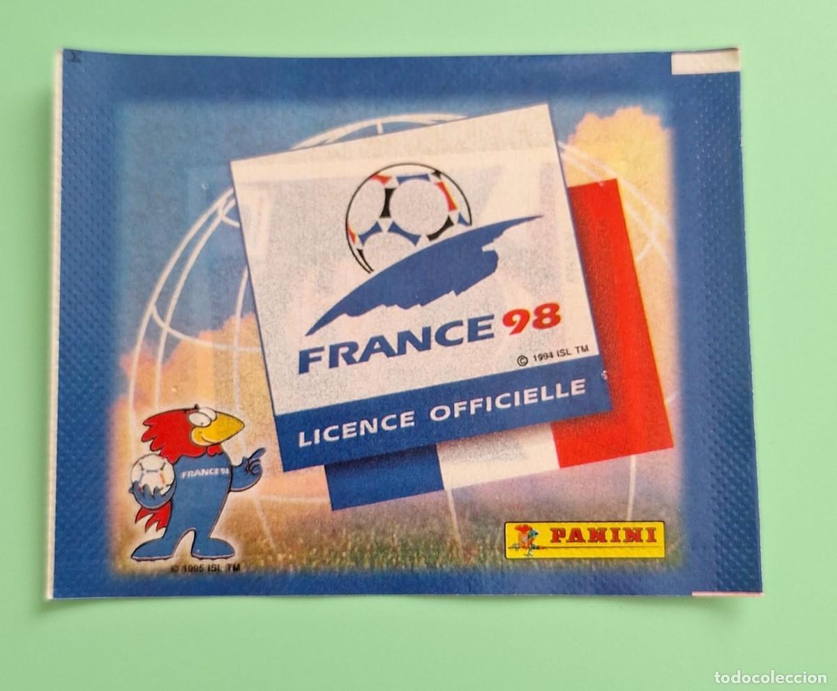 Cromos de F&uacute;tbol: SOBRE SIN ABRIR PANINI MUNDIAL FRANCIA 98 FRANCE 1998 PROMOCIONAL DANONE - LA SERENISIMA