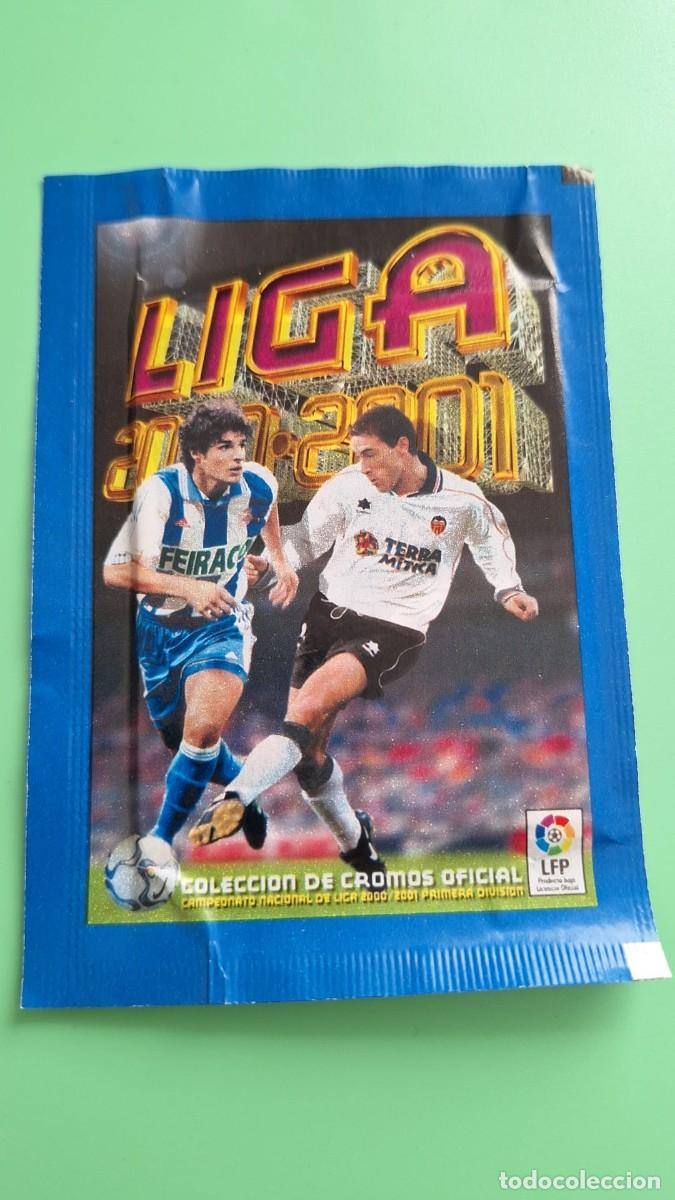 Cromos de F&uacute;tbol: SOBRE SIN ABRIR LIGA COLECCIONES ESTE 00 01 2000 2001 EXCELENTE ESTADO
