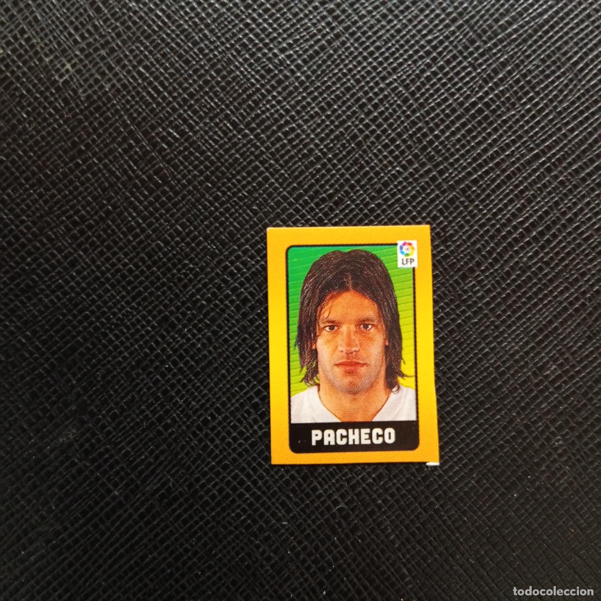 Cromos de F&uacute;tbol: 14 PACHECO ALBACETE CHICLE LIGA CRACKS 2004 CROMO 04 - SIN PEGAR - A129 PG415