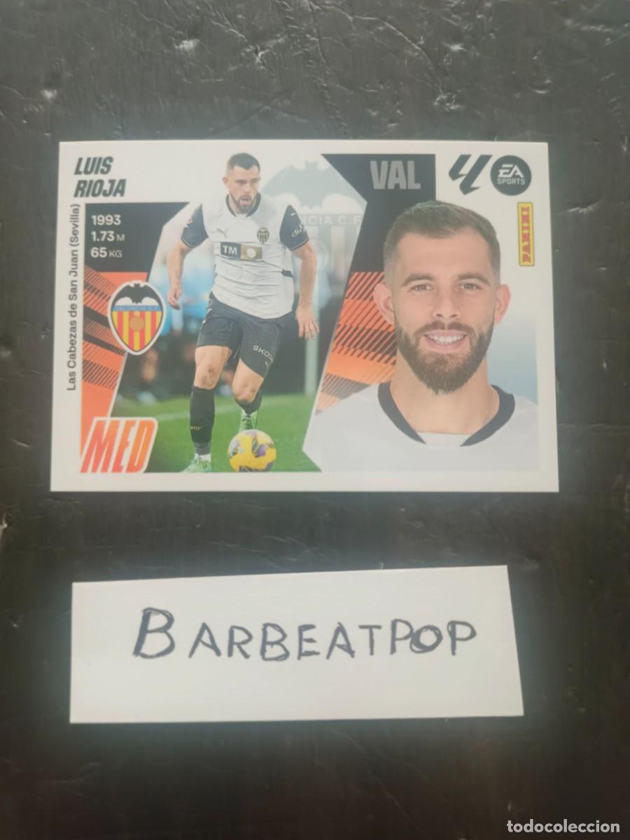 Cromos de F&uacute;tbol: CROMO LIGA ESTE PANINI 2025 2026 VALENCIA LUIS RIOJA