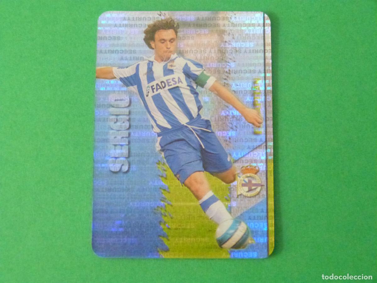 Cromos de Futebol: TRADING CARD FUTBOL SERGIO DEPORTIVO LA CORU&Ntilde;A SECURITY N 349 FICHAS LIGA MUNDICROMO 2007-2008/07-08