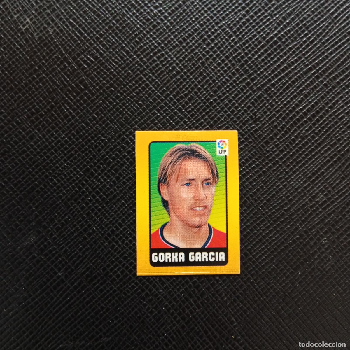 Cromos de Futebol: 186 GORKA GARCIA OSASUNA CHICLE LIGA CRACKS 2004 CROMO 04 - SIN PEGAR - A129 PG442
